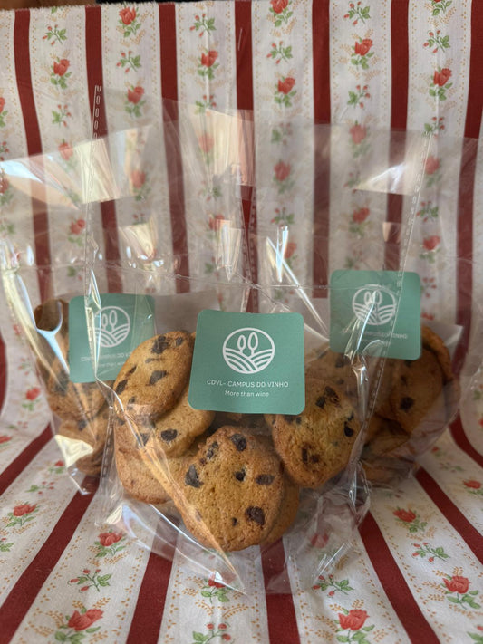 Bolachas pepitas de chocolate