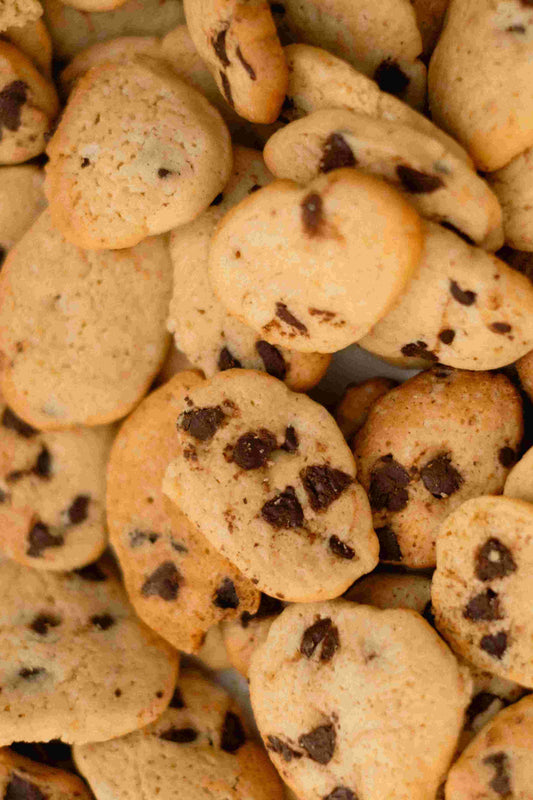 Bolachas pepitas de chocolate